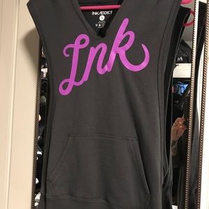 INK ADDICT brand muscle style sweatshirt size S